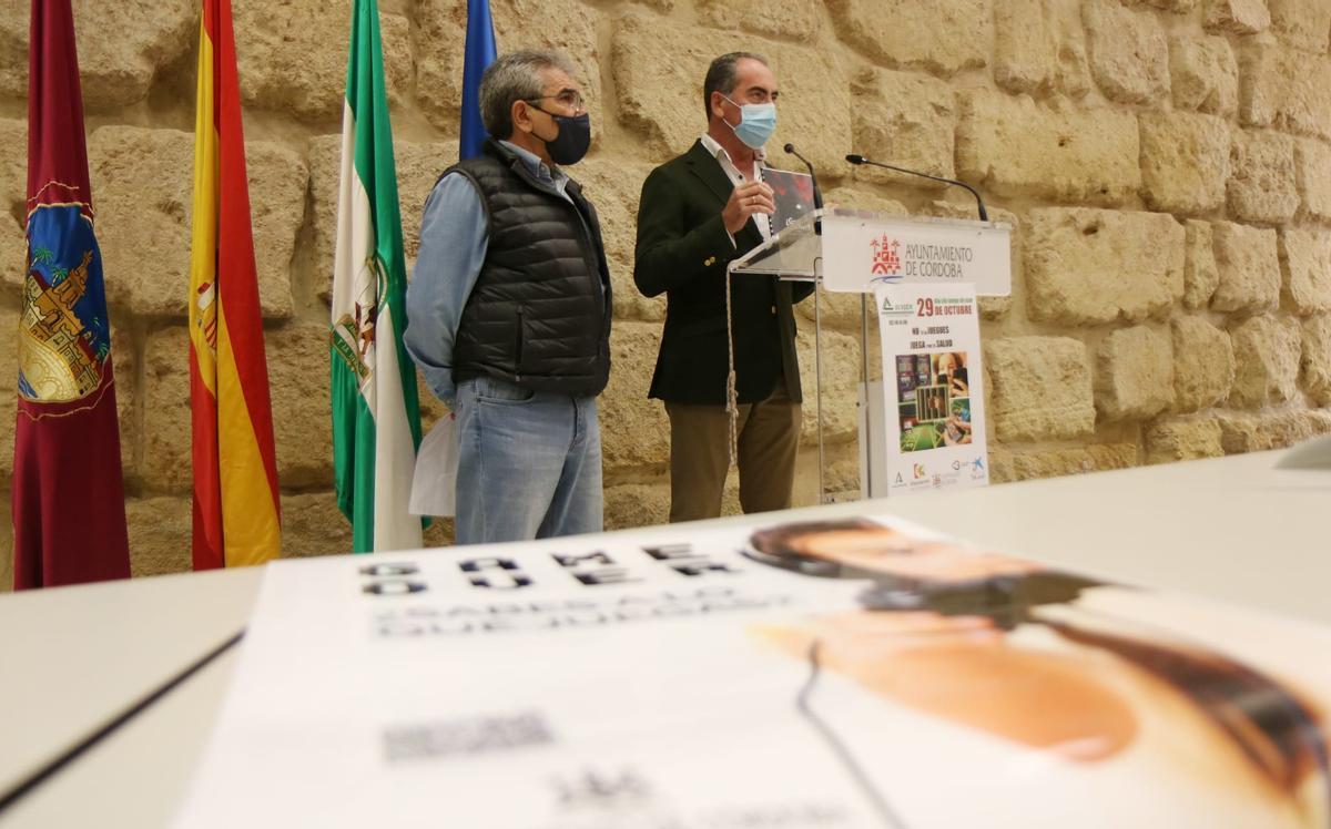 Salvador Secilla y Antonio Álvarez, durante la presentación.