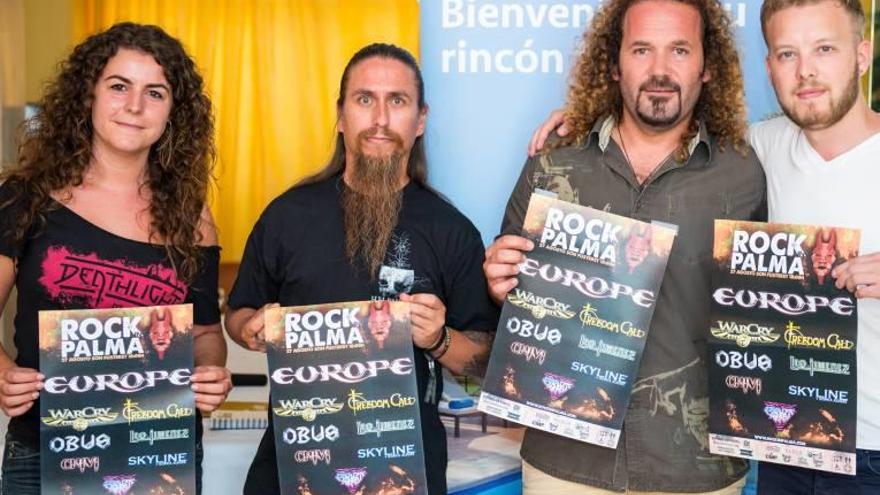 Carteles promocionales de Rock in Palma.