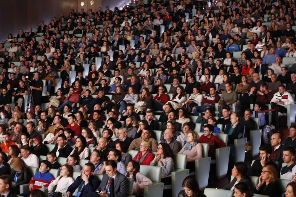 Así fue el paso de Nadal por el Auditorio Mar de Vigo