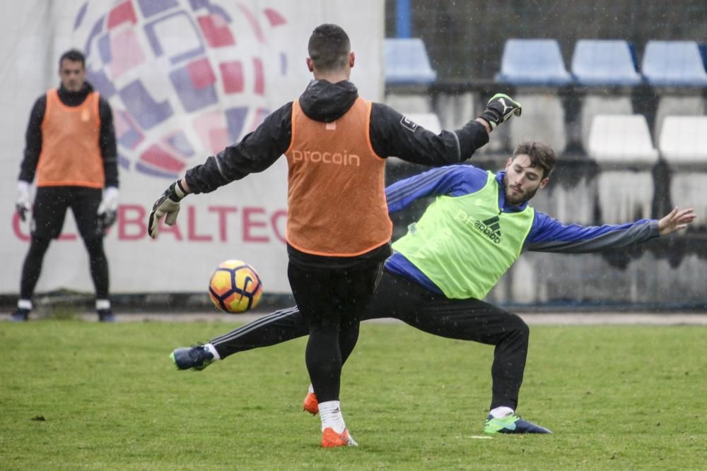 Entrenamiento del Real Oviedo