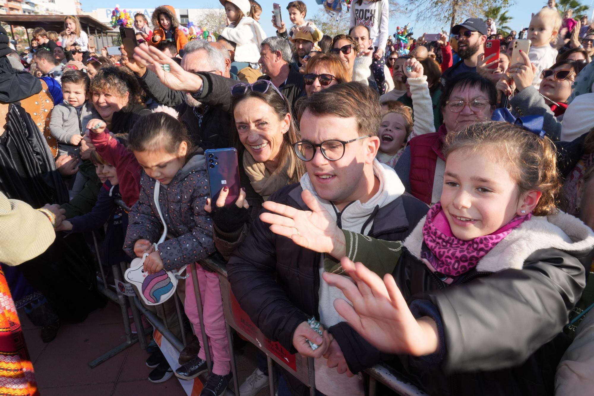 Las mejores imágenes de la llegada de los Reyes Magos a Castellón