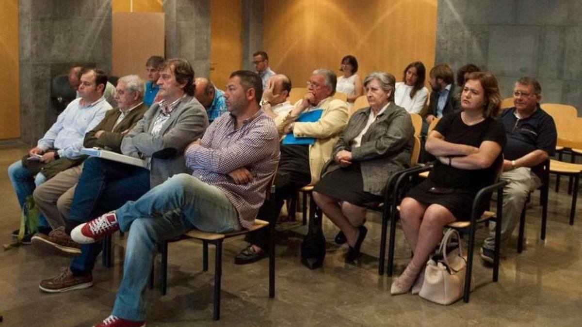 Una imagen del juicio del "caso Marea".