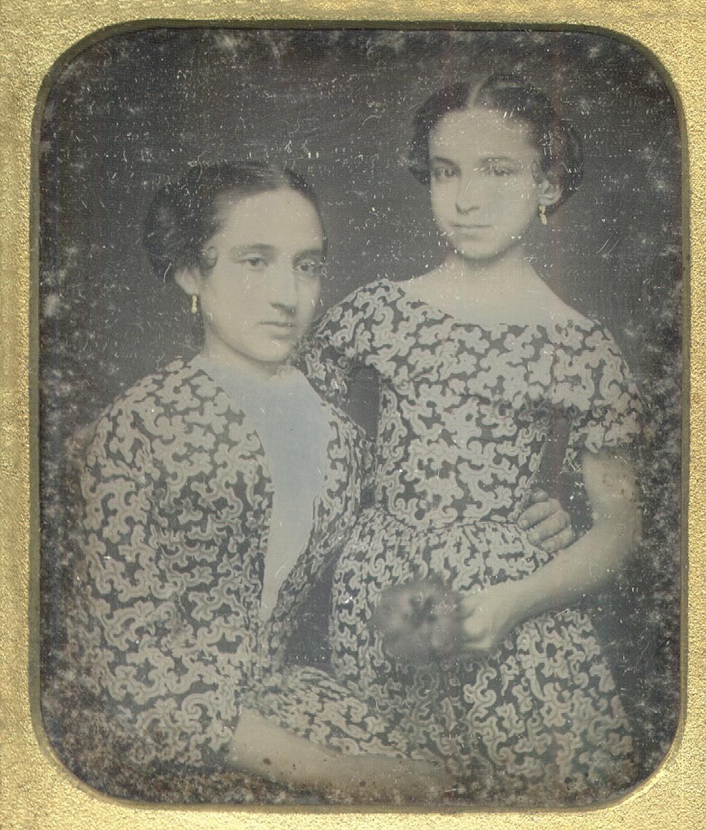 Daguerrotipo de una madre cordobesa y su hija