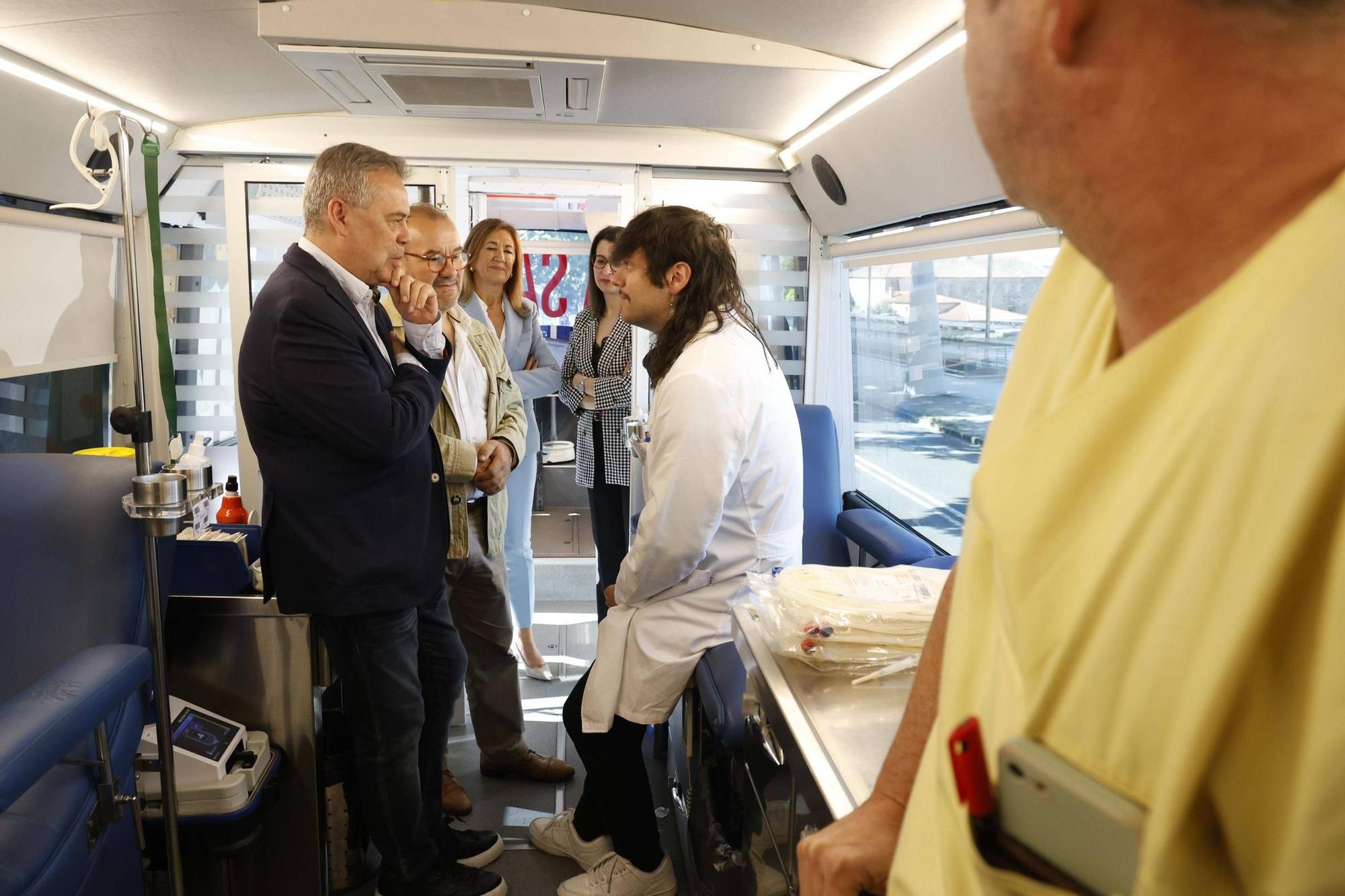A USC inaugura a nova campaña de doazón de sangue das universidades galegas