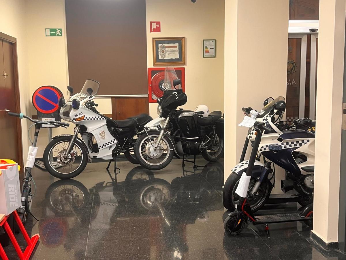Varios patinetes más intervenidos por la Policía Local