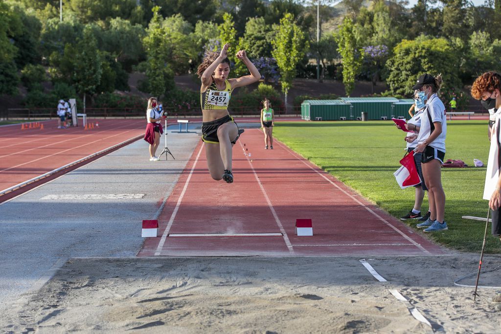 Campeonato regional de atletismo: segunda jornada