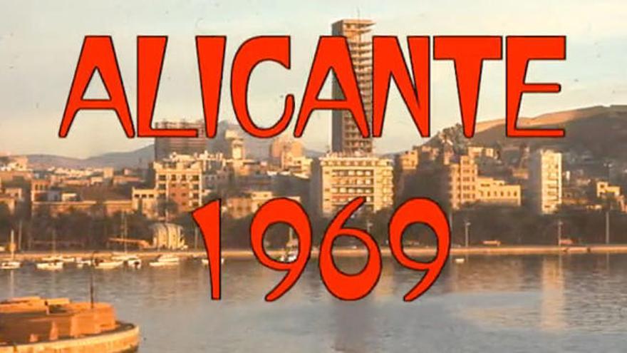 El centro de Alicante hace casi 50 años