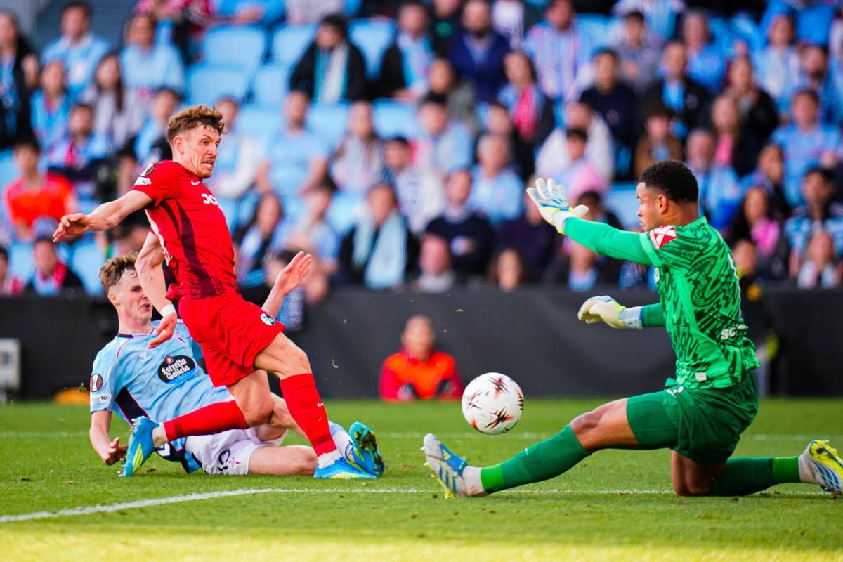Williot marca el único gol del Celta.