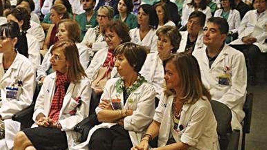 Asistentes al acto de toma de posesión de Chimeno.