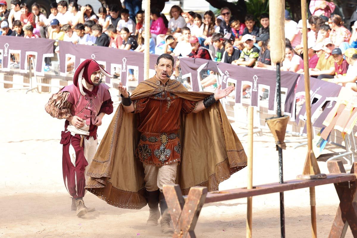 Galería: Una clase a cielo abierto de historia, 'rondaies' y justas