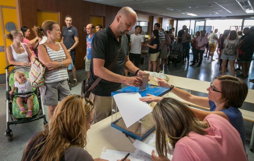 Votaciones de la jornada continua en Elche