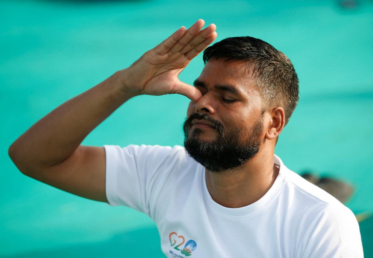 Día Internacional del Yoga en la India