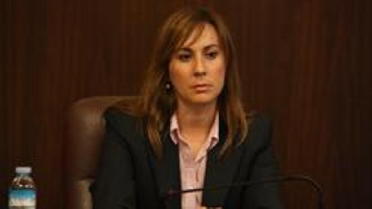 La alcaldesa de Montcada i Reixac, María Elena Pérez.
