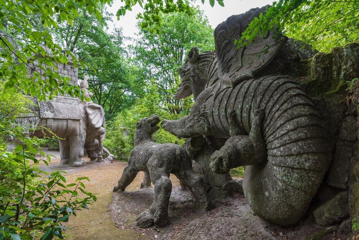 Bosque Sagrado de Bomarzo, Italia