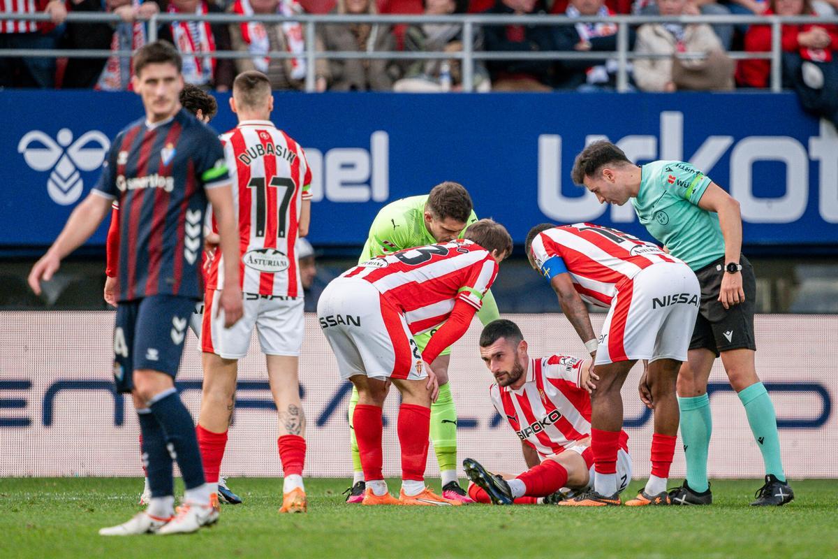 Eibar - Sporting, en imágenes