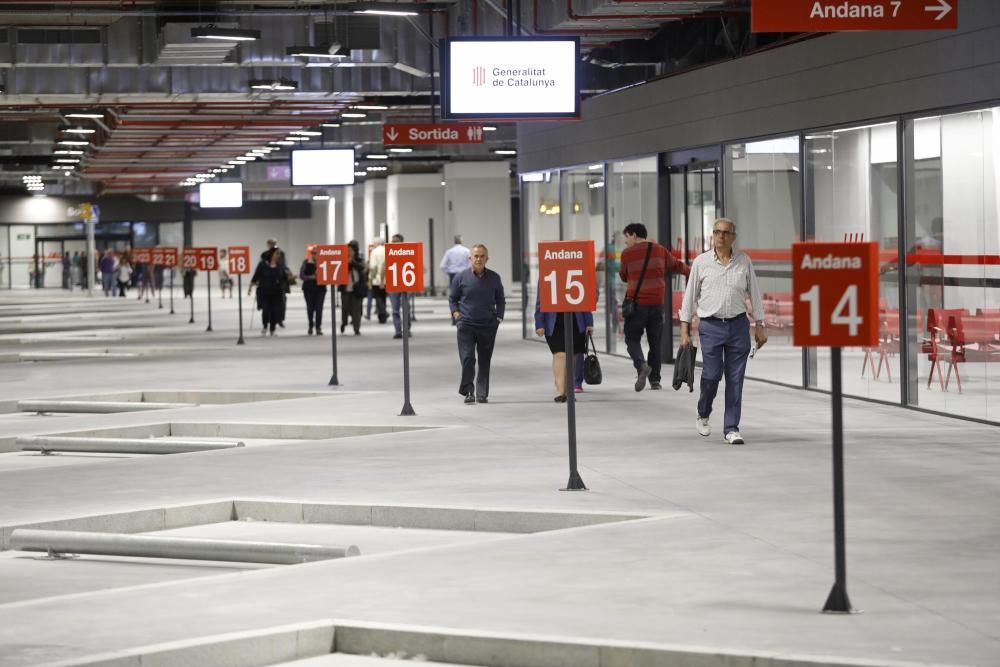 Jornada de portes obertes a la nova estació d'autobusos de Girona