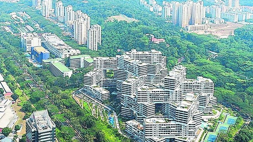 &#039;The Interlace&#039;, por OMA, una ciudad dentro de otra ciudad, a las afueras de Singapur.