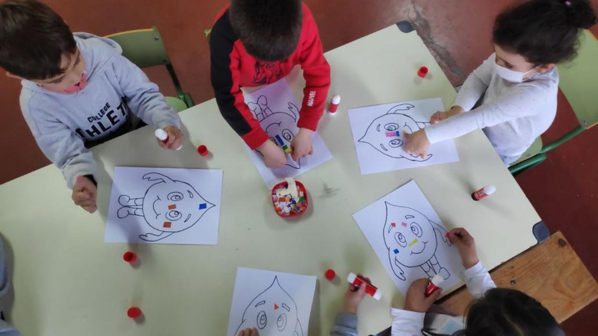 Una actividad del servicio lúdico educativo de Silleda.