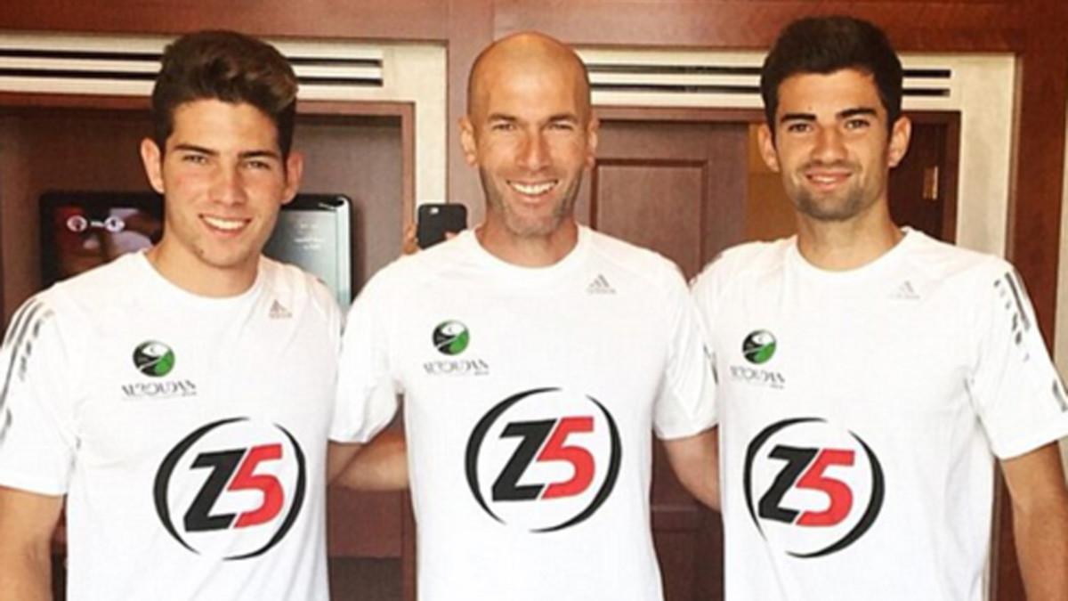 En el entorno del Madrid siempre han acusado a Zidane de proteger a sus hijos