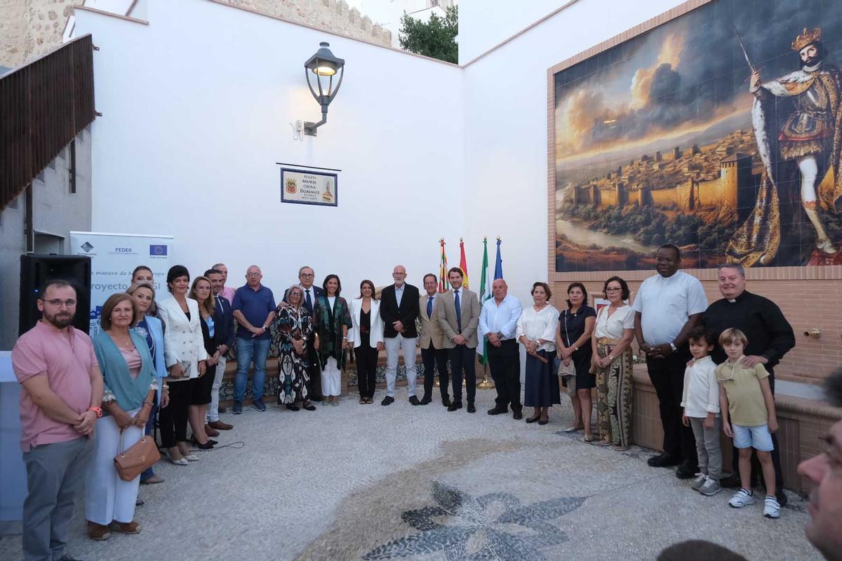 Inauguración de la nueva placeta Manuel Osuna Bujalance.