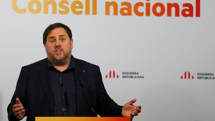 Junqueras llama a los independentistas a &quot;cerrar filas&quot; con Puigdemont