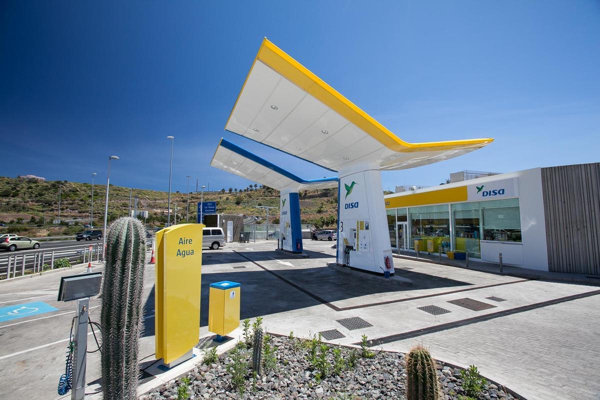 Una estación DISA en Canarias.