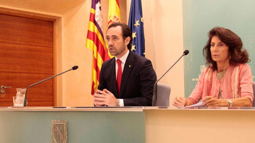 El president Bauzá y Carmen Planas presentan Impulsa Baleares