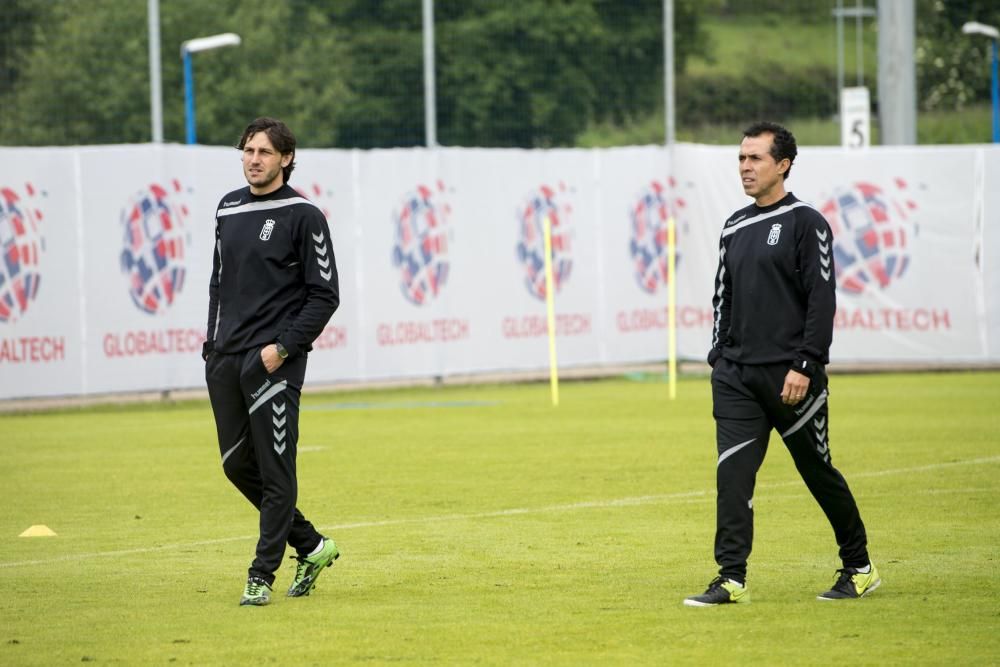 Entrenamiento del Real Oviedo