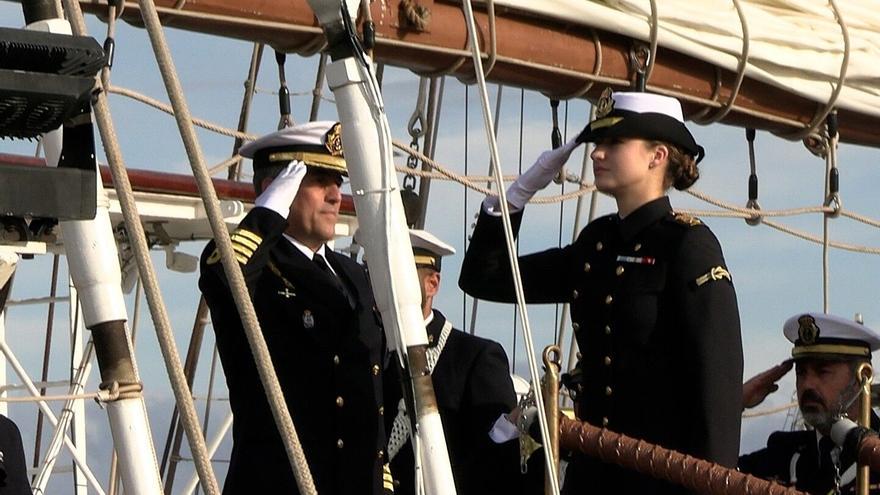 La curiosa tradición del Juan Sebastián Elcano a la que se sumará la princesa Leonor: &quot;Paquito el chocolatero&quot;