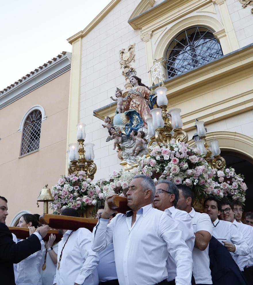 La Virgen de la Aurora de Lorca viajará a Málaga