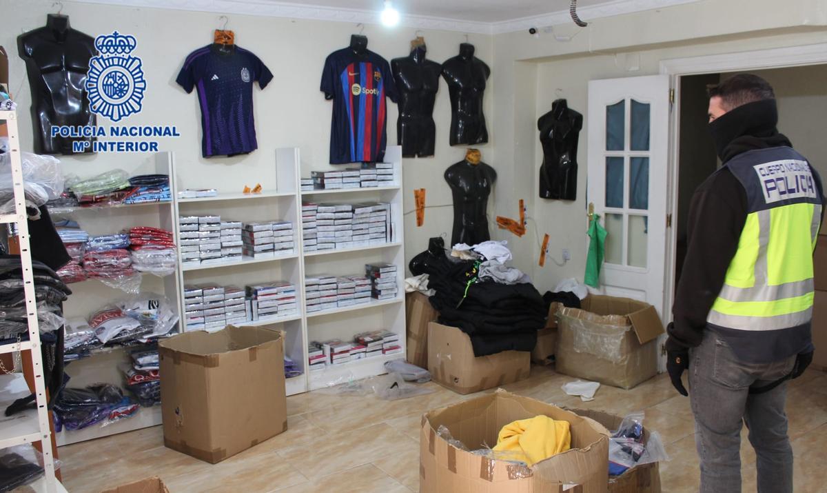 Camisetas de fútbol de LaLiga se vendían a bajos precios como auténticas