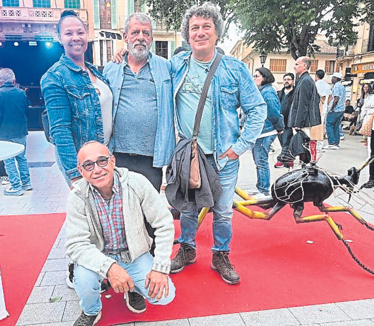 Arelis de la Rosa, Pep Morata, Rafael García-Teranyina- y Miguel Picornell.