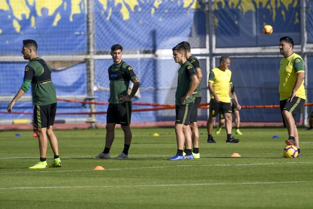 Entrenamiento de la UD Las Palmas