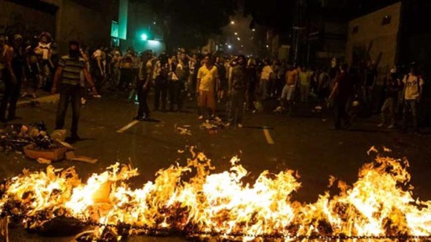 Cacerolada contra Maduro en las calles de Caracas