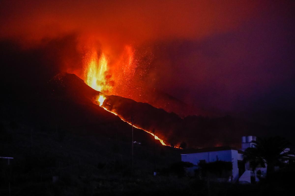 Las imágenes más impactantes de la erupción de La Palma