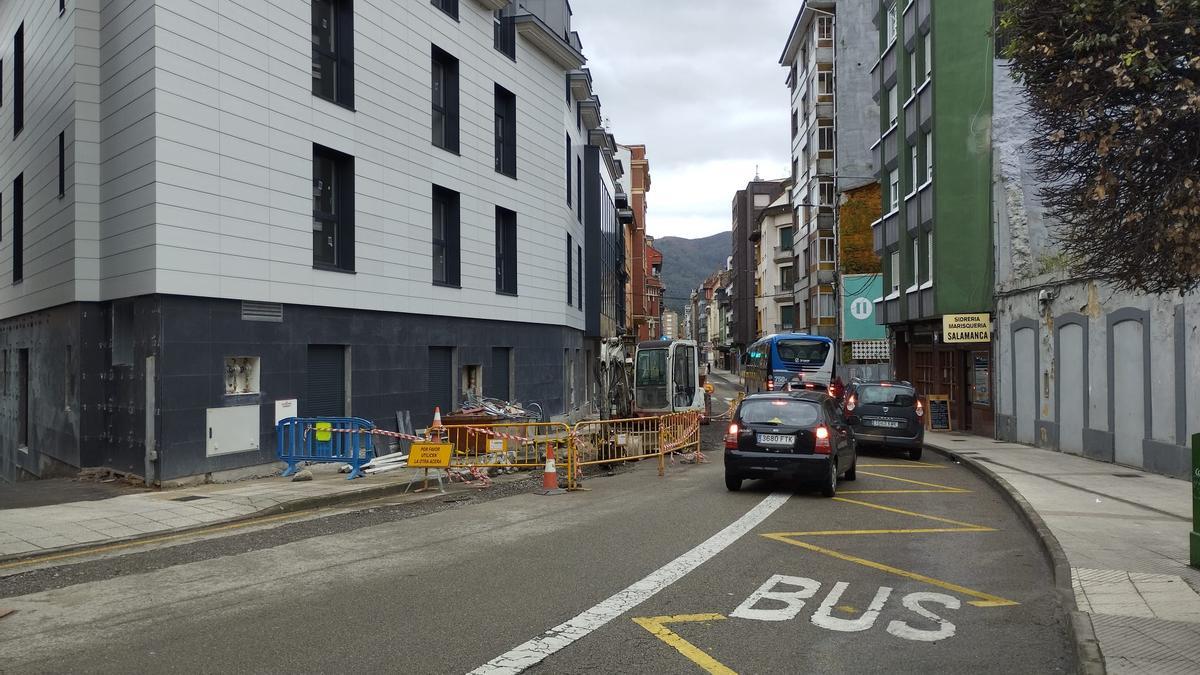 El tramo de la avenida de la Constitución que se cortará al tráfico.