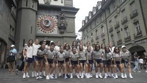 Foto de familia de la Selección en Berna
