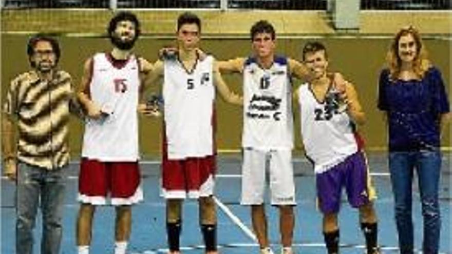 L&#039;equip Aleix, Iván, Miquel i Rubén triomfa al 3x3 de Santpedor