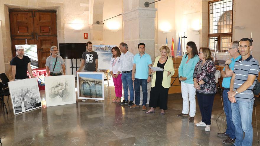 Un artista de Vilamarxant gana el concurso de pintura José Manaut de Llíria