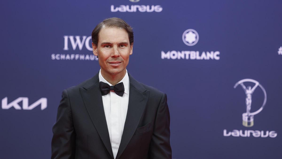 Rafa Nadal, en la alfombra roja de los Premios Laureus