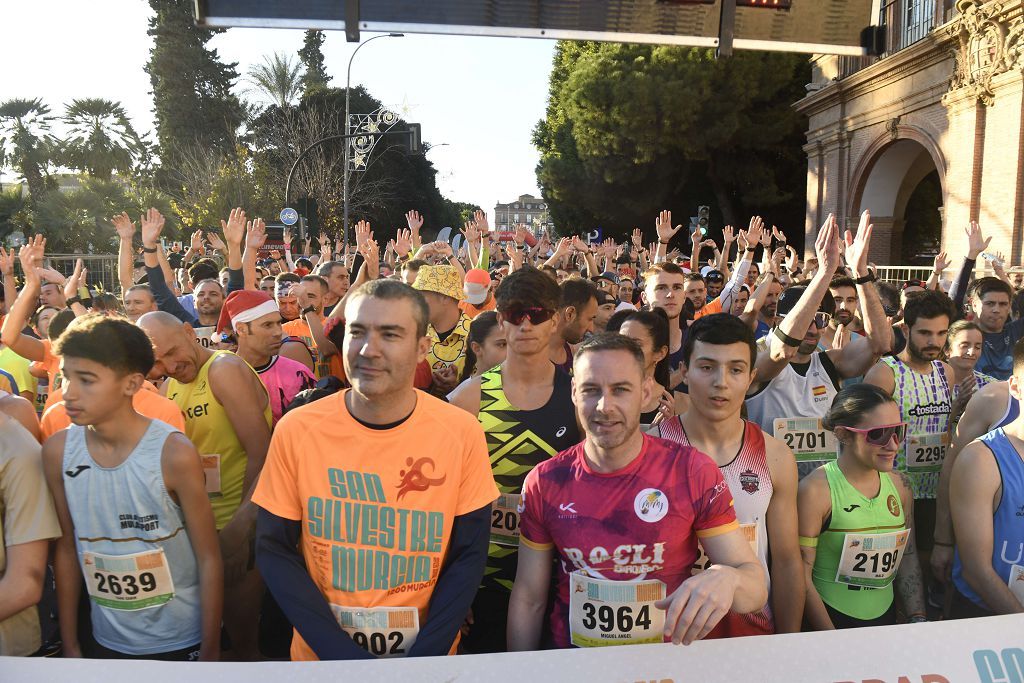 La San Silvestre 2025 en Murcia, en fotografías