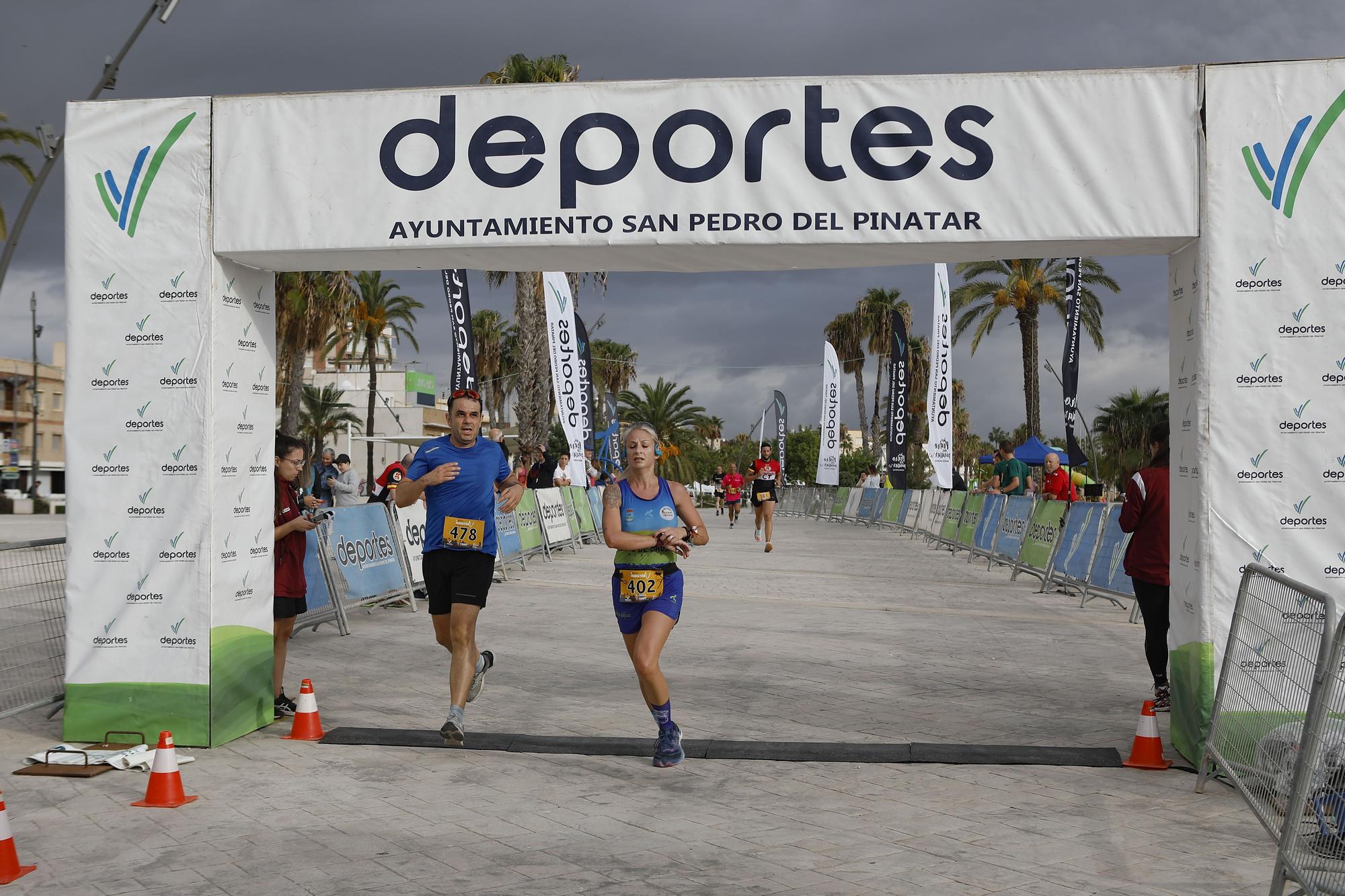 La media maratón Paraíso Salado de San Pedro del Pinatar, en imágenes