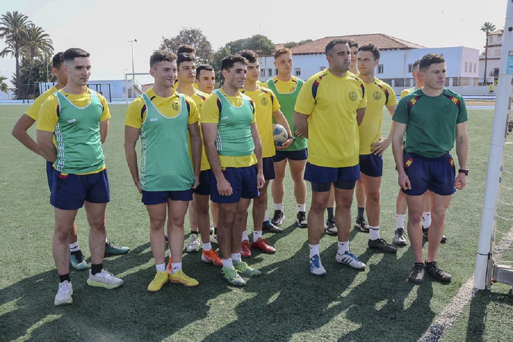 Todas las imágenes de la visita de la ministra de Defensa a la Academia General del Aire de San Javier
