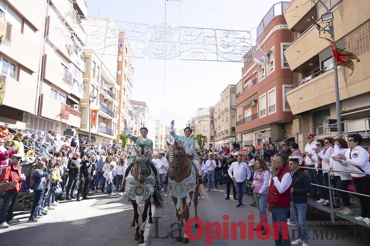 Concurso de caballo a pelo: pasacalles hasta el Hoyo en Caravaca