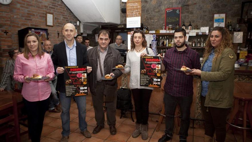 El II Campeonato de pinchos de Tudela Veguín y Anieves se inauguró hoy