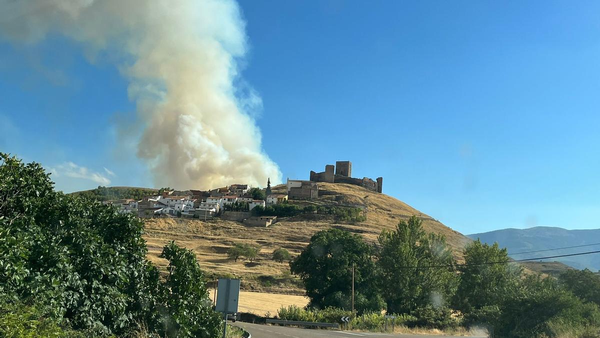 El pueblo de Trasmoz, este domingo