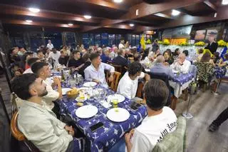 Cena del plantel de la UD Las Palmas para festejar la clausura de la temporada 2023-2024