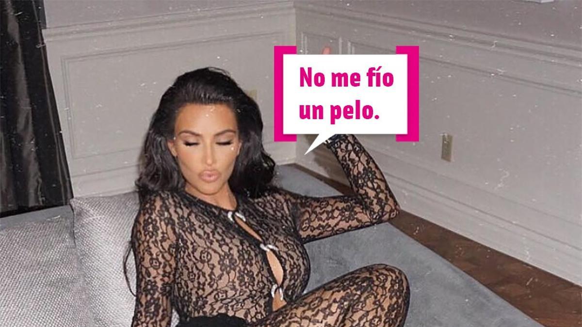 Alerta, gatitas: Kim Kardashian se ha puesto cinco prendas de leopardo (hasta guantes y botines) y el resultado es hipnótico