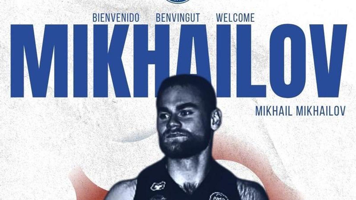 Mikhail Mikhailov, nuevo jugador del Lucentum