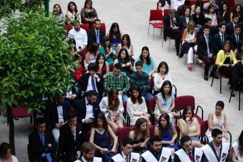 Imposicion de becas del Colegio Mayor Azarbe